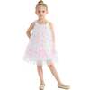 Ombre Butterfly Dress, White - Dresses - 2
