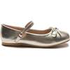 Julietta Bow Flats, Gold - Mary Janes - 2