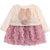 Rose Rabbit Cardigan Dress, Ivory - Dresses - 3