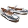 Julietta Bow Flats, Silver - Mary Janes - 3