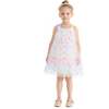 Ombre Butterfly Dress, White - Dresses - 4