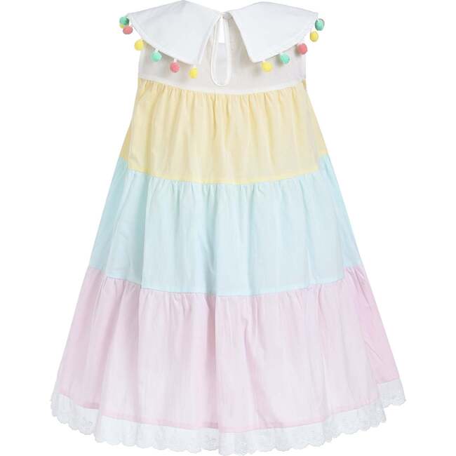 Layered Pom Dress, Multi - Dresses - 4
