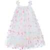 Ombre Butterfly Dress, White - Dresses - 5