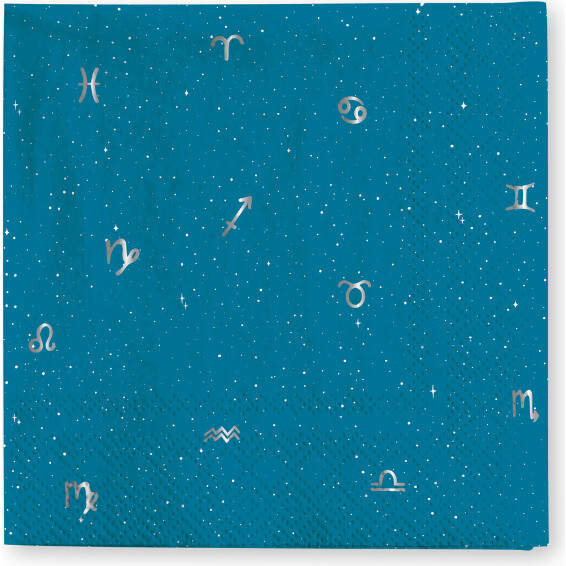 Zodiac Cocktail Napkins