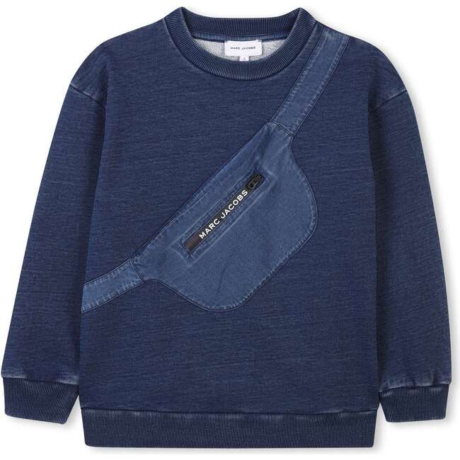 Denim Blue Sweatshirt