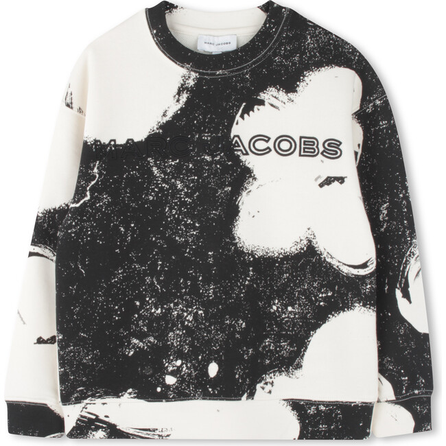 Ivory & Black Sweatshirt