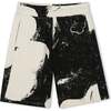 Ivory & Black Bermuda Shorts - Shorts - 1 - thumbnail