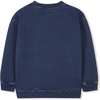 Denim Blue Sweatshirt - Sweaters - 3