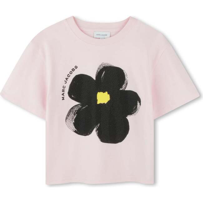Daisy Print Pink T-Shirt