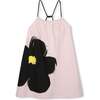 Daisy Print Pink Sundress - Dresses - 1 - thumbnail