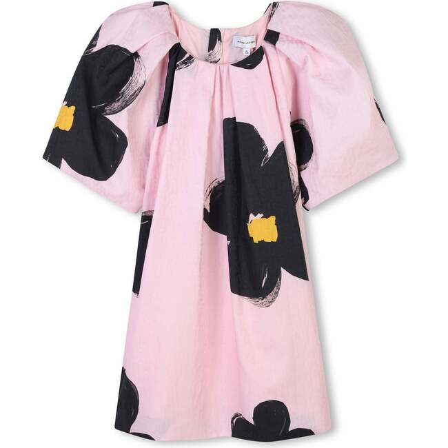 Daisy Print Pink Dress