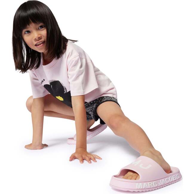 Daisy Print Pink T-Shirt - T-Shirts - 3