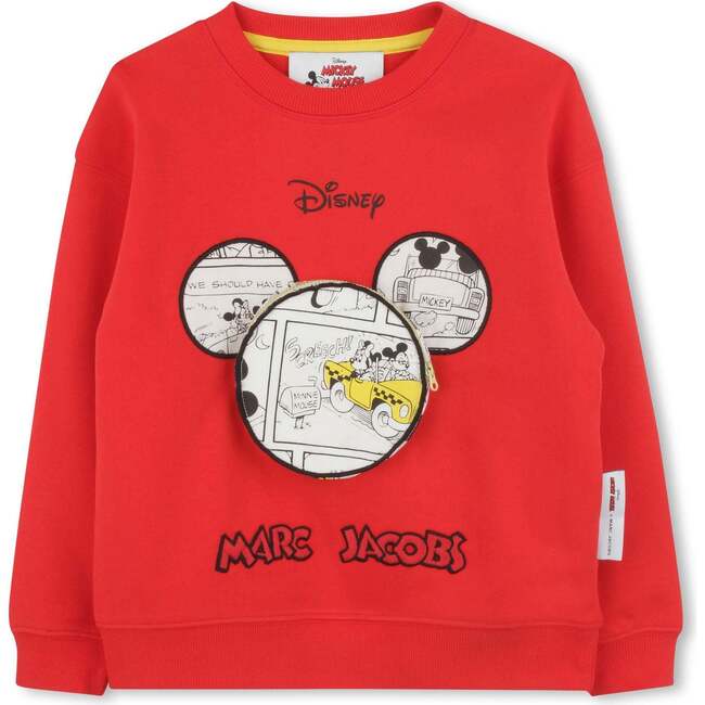 Bright Red Sweatshirt