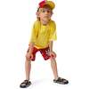 Bright Red Swim Trunks - Swim Trunks - 2