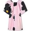 Daisy Print Pink Dress - Dresses - 3