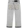 Black Denim Trousers - Pants - 1 - thumbnail