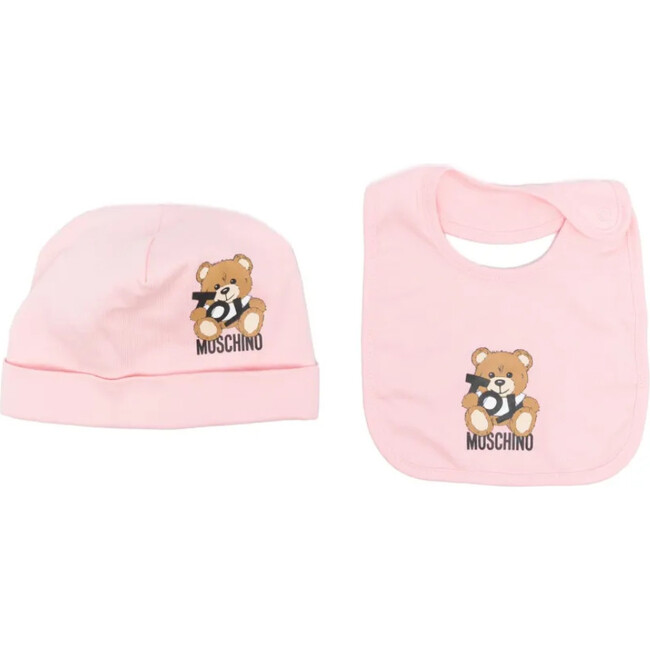 Sugar Rose Hat & Bib Gift Set