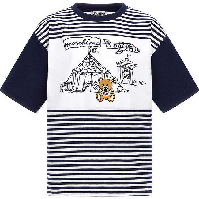 Stripes Blue T-Shirt