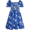 Sailing Boats Woven Smock Dress - Dresses - 1 - thumbnail