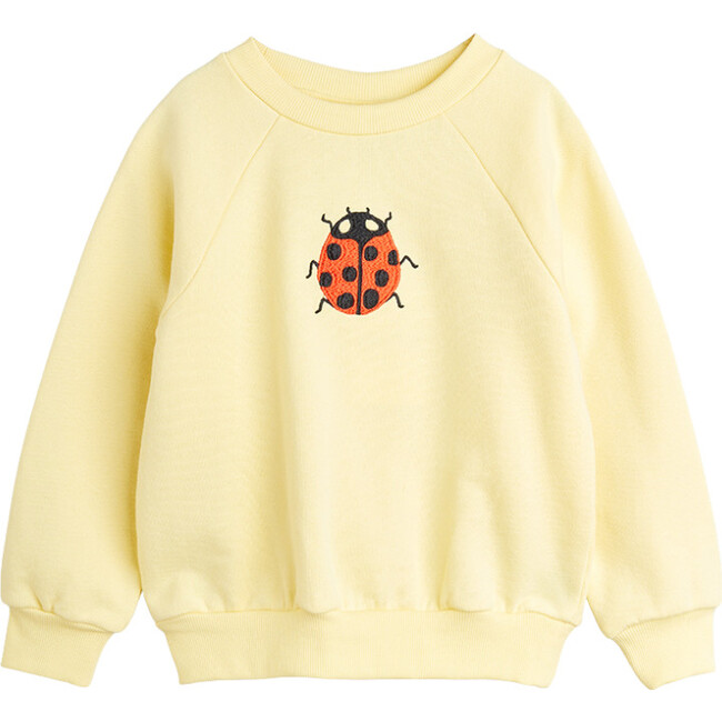 Ladybugs Embroidered Sweatshirt