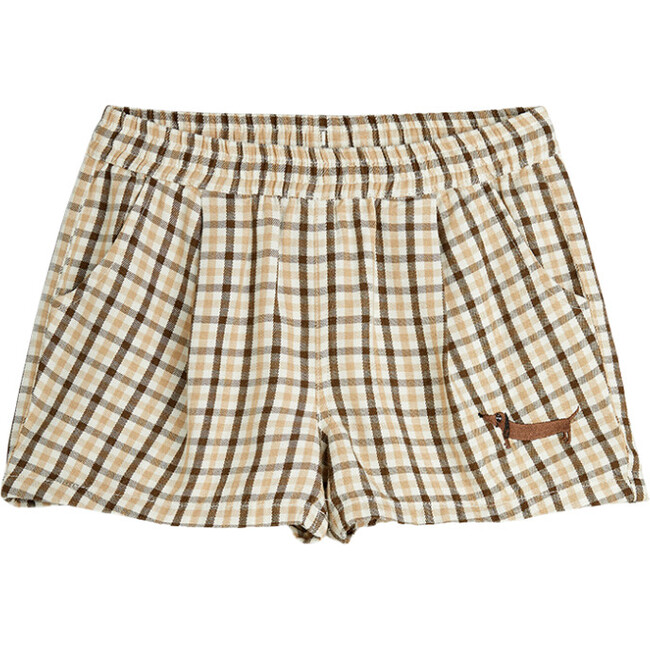 Gingham Woven Shorts