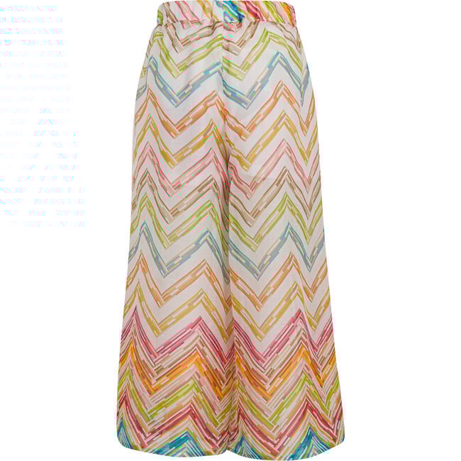 Zigzag Cotton & Silk Pants - Pants - 2
