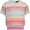 Multicolor Zigzag Top - T-Shirts - 1 - thumbnail
