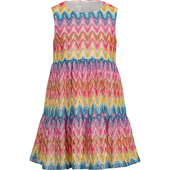 Mulitcolor Zigzag Dress