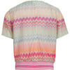 Multicolor Zigzag Top - T-Shirts - 2