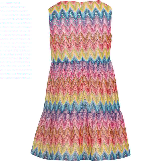 Mulitcolor Zigzag Dress - Dresses - 2