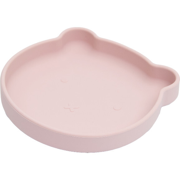 Silicone Bear Plate Pink