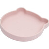 Silicone Bear Plate Pink - Tabletop - 1 - thumbnail