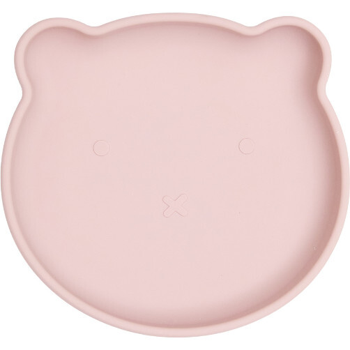 Silicone Bear Plate Pink - Tabletop - 3