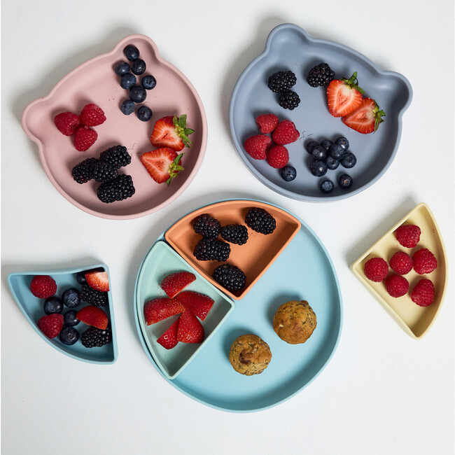 Silicone Bear Plate Pink - Tabletop - 4