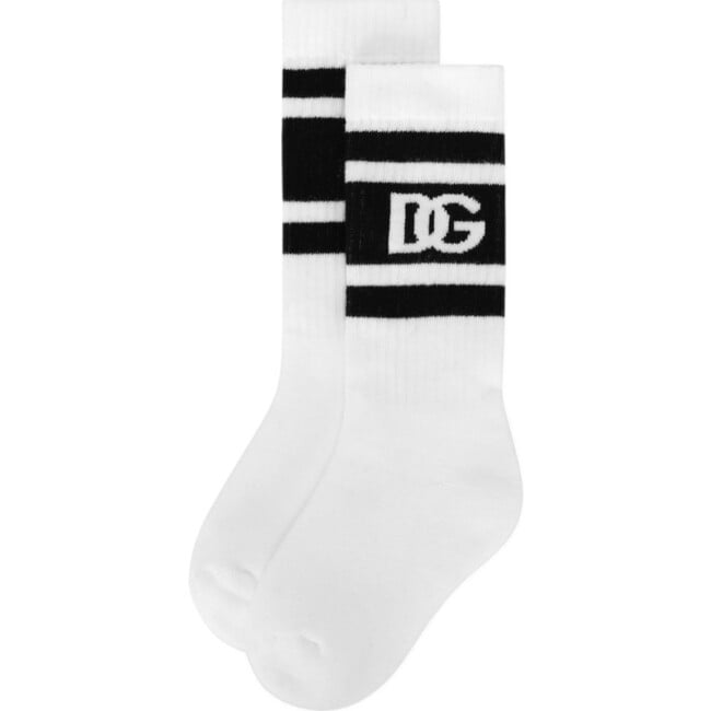 White/Black Socks - Socks - 2