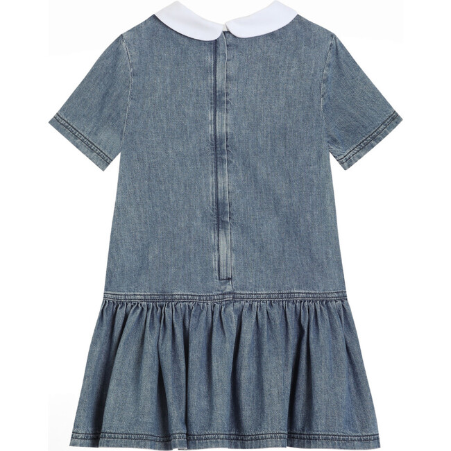 Short Sleeves Denim Dress - Dresses - 2