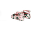 Rose Print Baby Ballerinas - Crib Shoes - 2