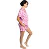 Women's Reindeer Pink Short PJ Set - Pajamas - 6