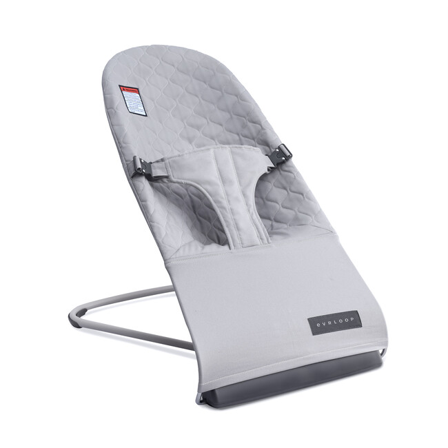 Evrloop Bouncer Chair, Mist Grey - Bouncers - 6