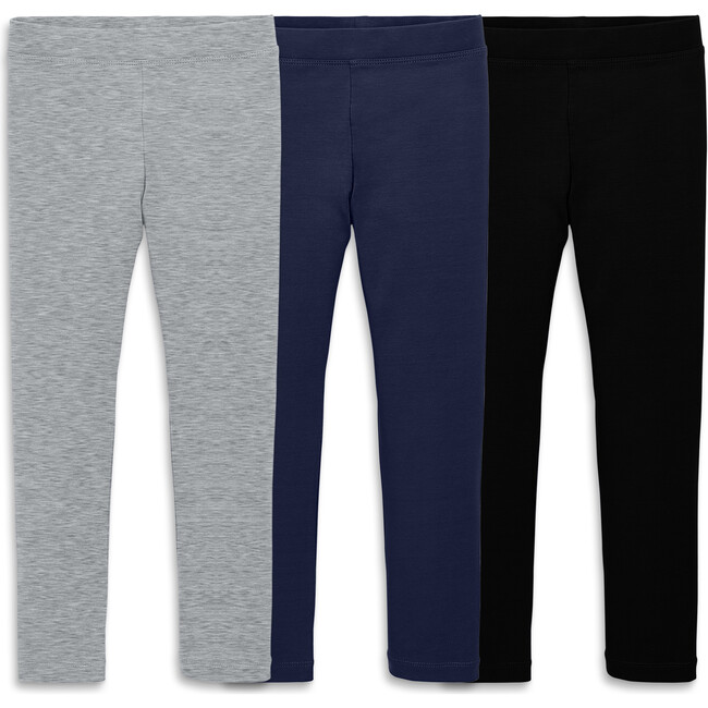 Classic Legging 3-Pack, Navy Mix