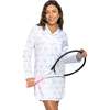 Women's Tennis Bow Night Shirt - Pajamas - 2