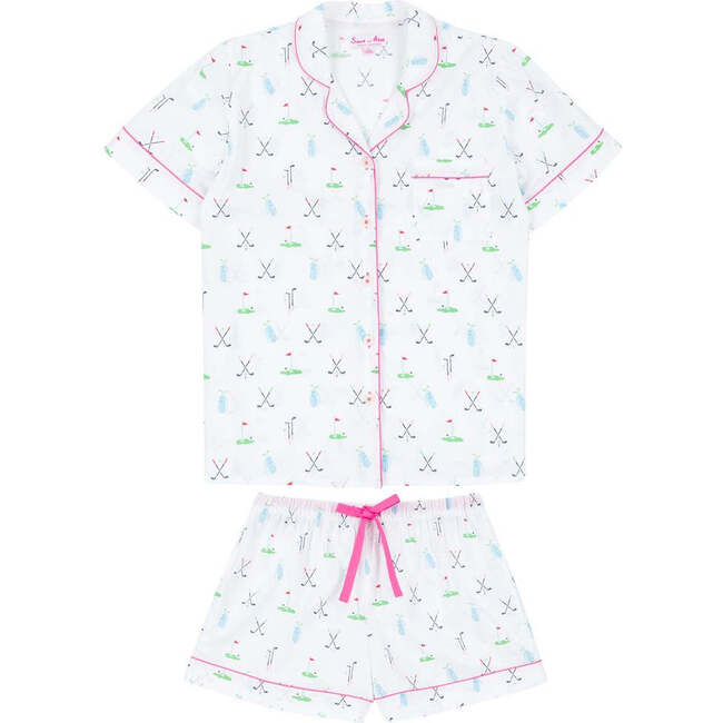 Women's Golf Short PJ Set
