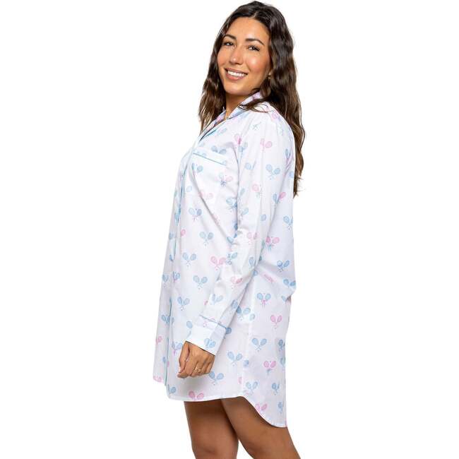Women's Tennis Bow Night Shirt - Pajamas - 4