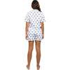 Women's Tennis Navy Short PJ Set - Pajamas - 5