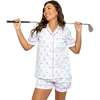 Women's Golf Short PJ Set - Pajamas - 2