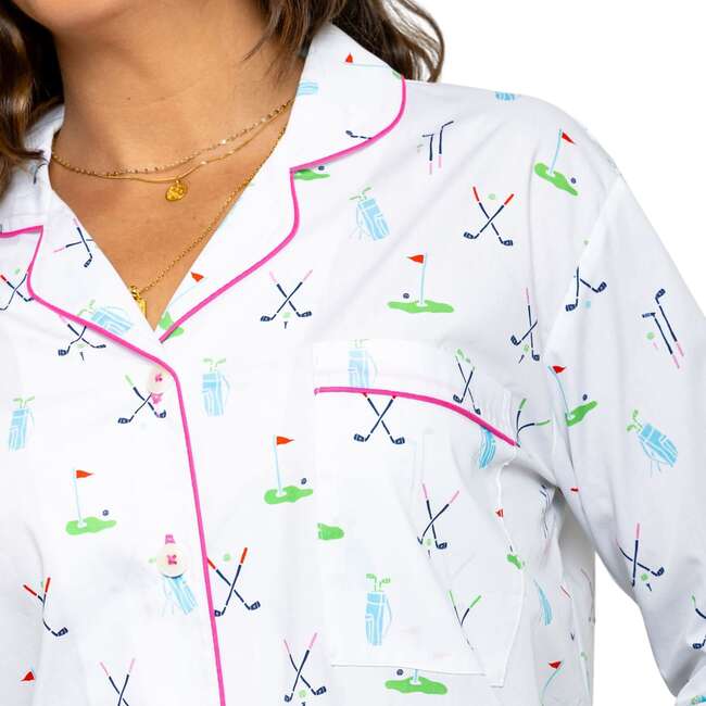 Women's Golf Night Shirt - Pajamas - 3