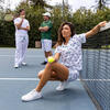 Women's Tennis Navy Short PJ Set - Pajamas - 6