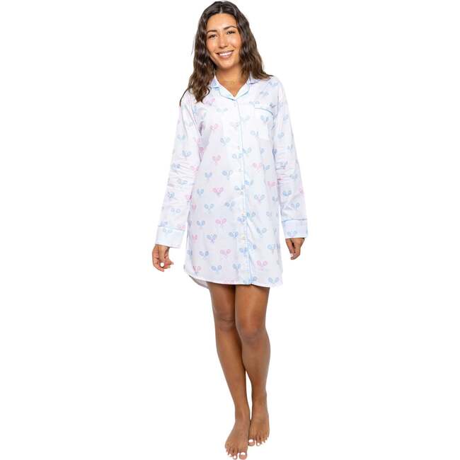 Women's Tennis Bow Night Shirt - Pajamas - 6
