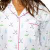 Women's Golf Long PJ Set - Pajamas - 3