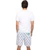 Men's Tennis Navy Sleep Shorts - Pajamas - 5